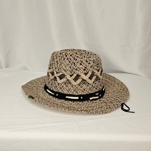 Stylish Tan and Black Men's Hat